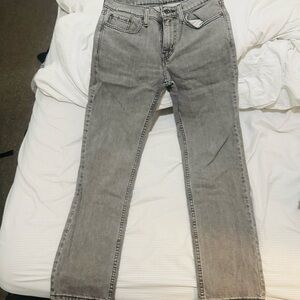Levi's 514, 29x30 Gray Jeans
